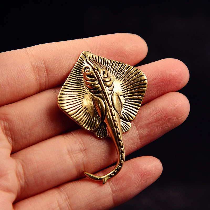 Brass Ornament Factory - Manta Ray Bronze Statue Gift