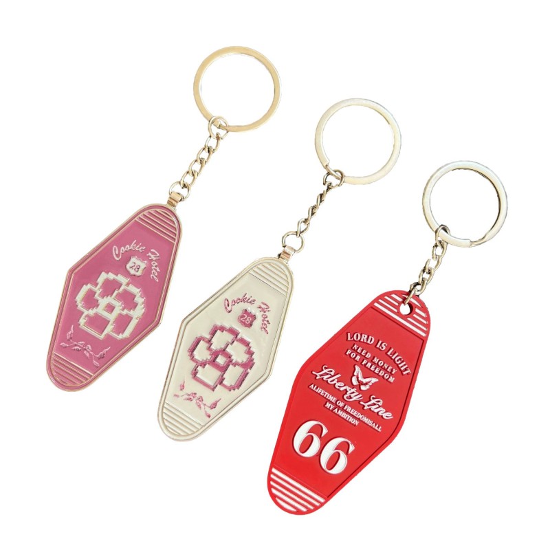 Hotel Keychain Manufacturer - Metal Room Number Key Chain