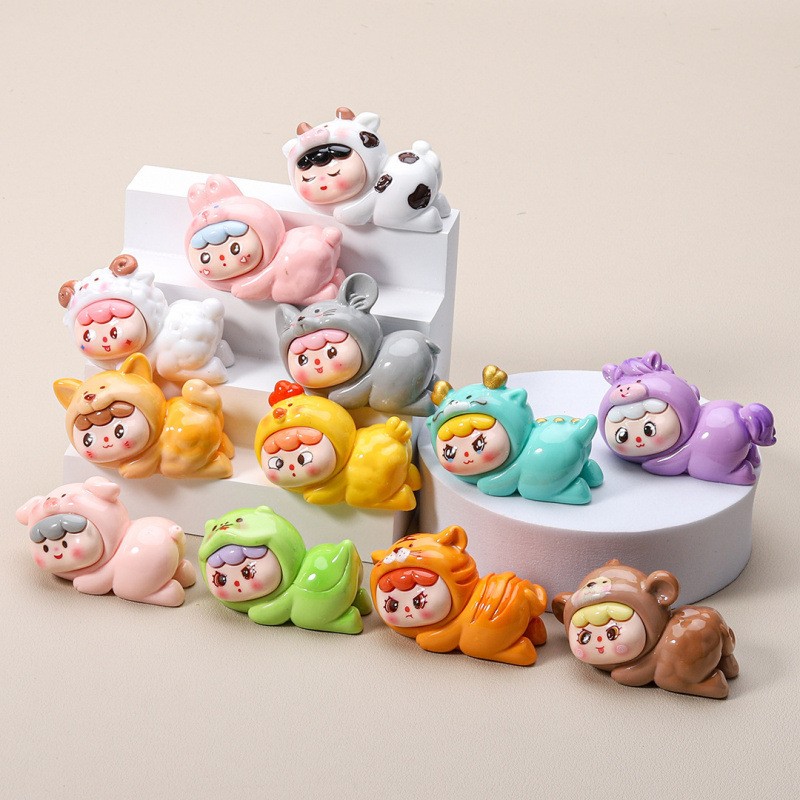 Zodiac Ornament Manufacturer - 12 Animals Car Decoration