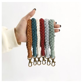 Macrame Keychain Manufacturer - Boho Style Wrist Lanyard