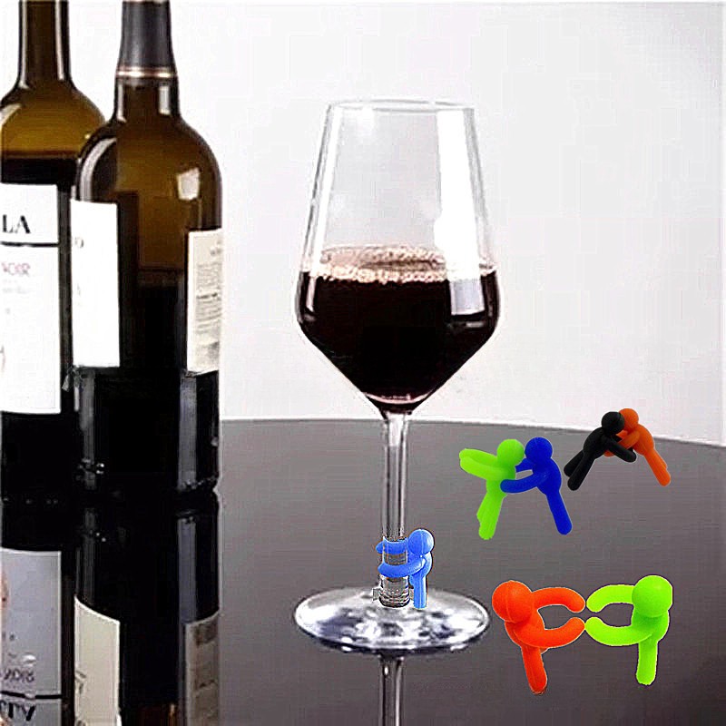 Silicone Label Factory - Colorful Drink Markers Tags