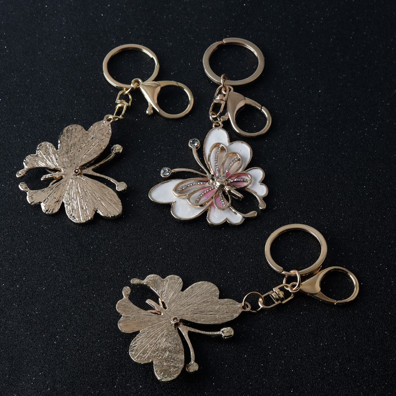 Crystal Keychain Factory - Rhinestone Butterfly Bag accessory
