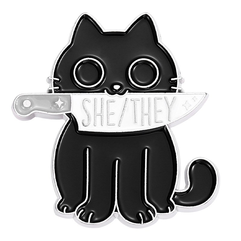 Animal Pin Manufacturer - Cartoon English Collar Pin
