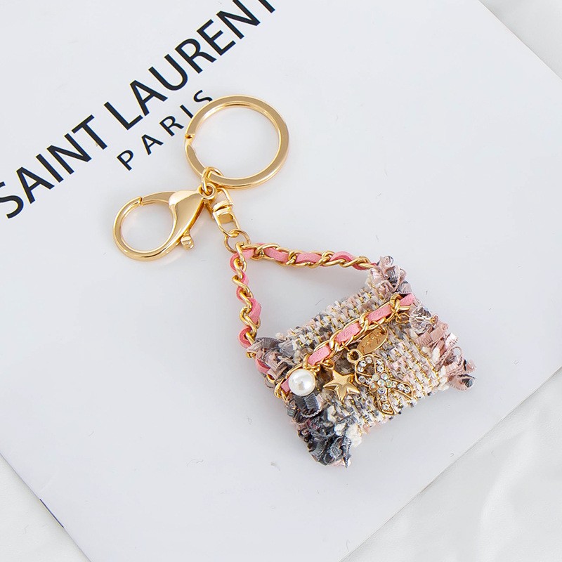 Pearl Keychain Factory - Crystal Rhinestones Women's Charm