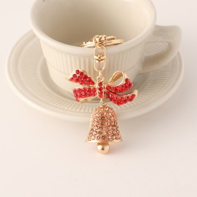 Christmas Bell Manufacturer - Rhinestone Handbag Pendant