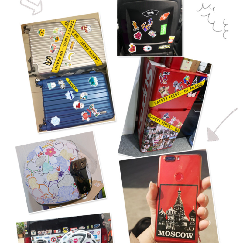 Cat Sticker Factory - 50PCS Vinyl Waterproof Decals