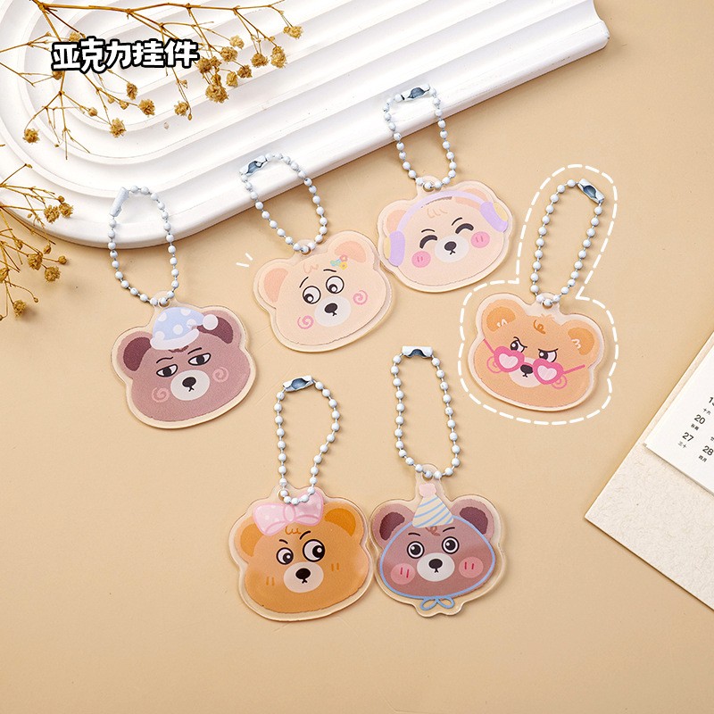 PVC Keychain Factory - Cartoon Animal Puffy Charm