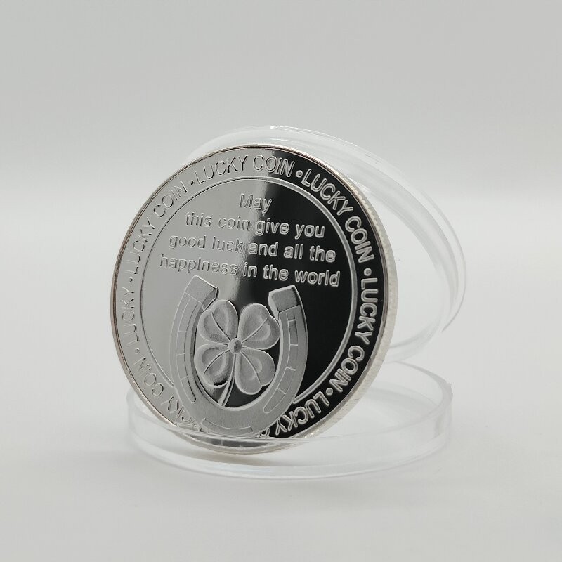 Lucky Coin Factory - Silver Gold Plated Commemorative Coin