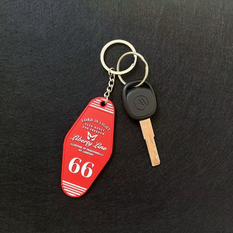 Hotel Keychain Manufacturer - Metal Room Number Key Chain