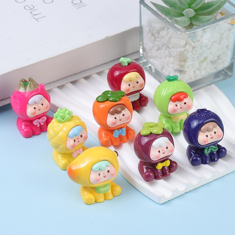 3D Ornament Manufacturer - Fruit Desktop Car Decoration