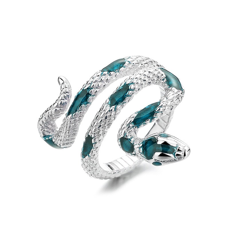 Snake Ring Factory - Punk Style Adjustable Finger Ring