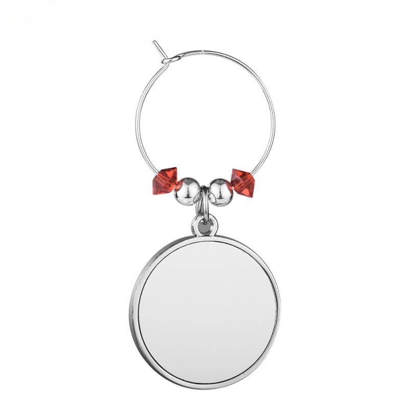 Wine Charm Manufacturer - Heat Transfer Glass Charms