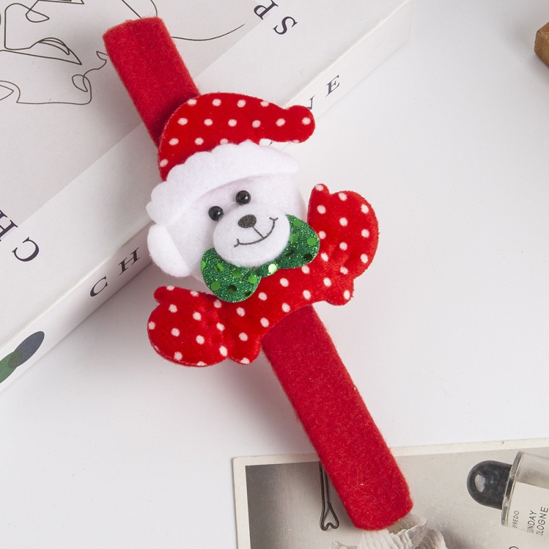 Christmas Bracelet Manufacturer - Santa Snowman Fleece Band