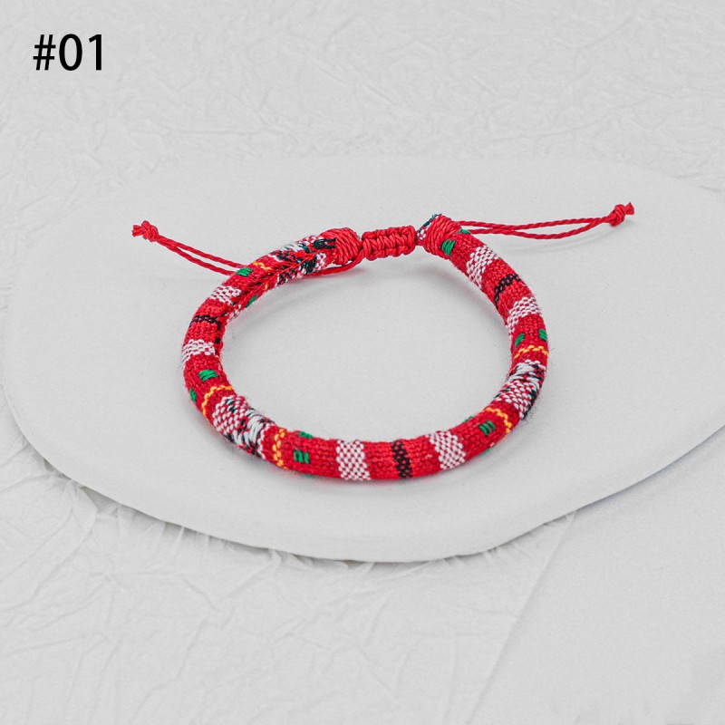 Bracelet Manufacturer - Cotton Linen Braided Summer Bracelet