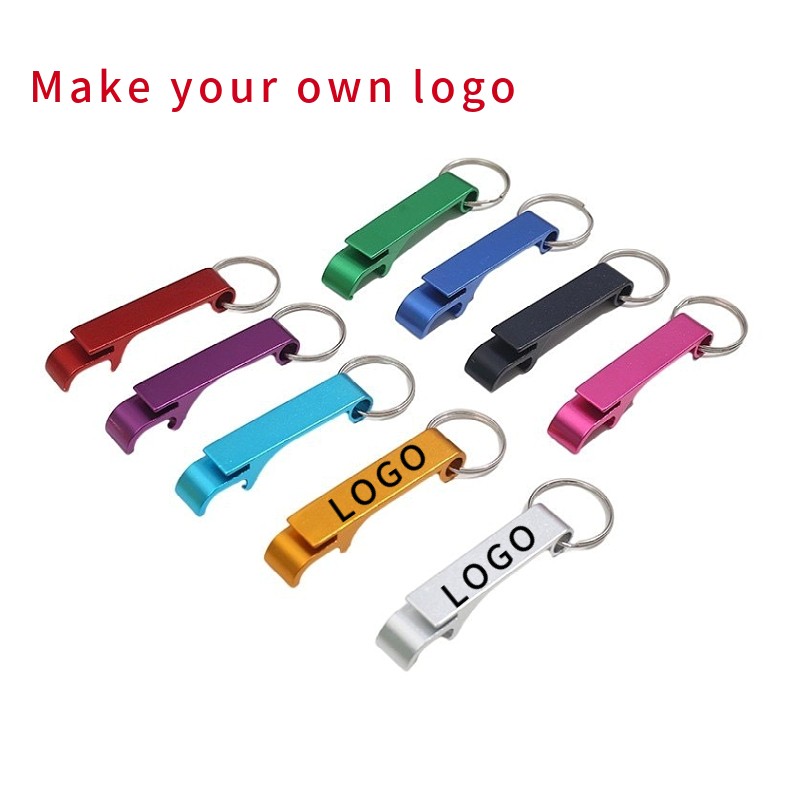 Pocket Tool Factory - Metal Bar Bottle Opener Key Ring