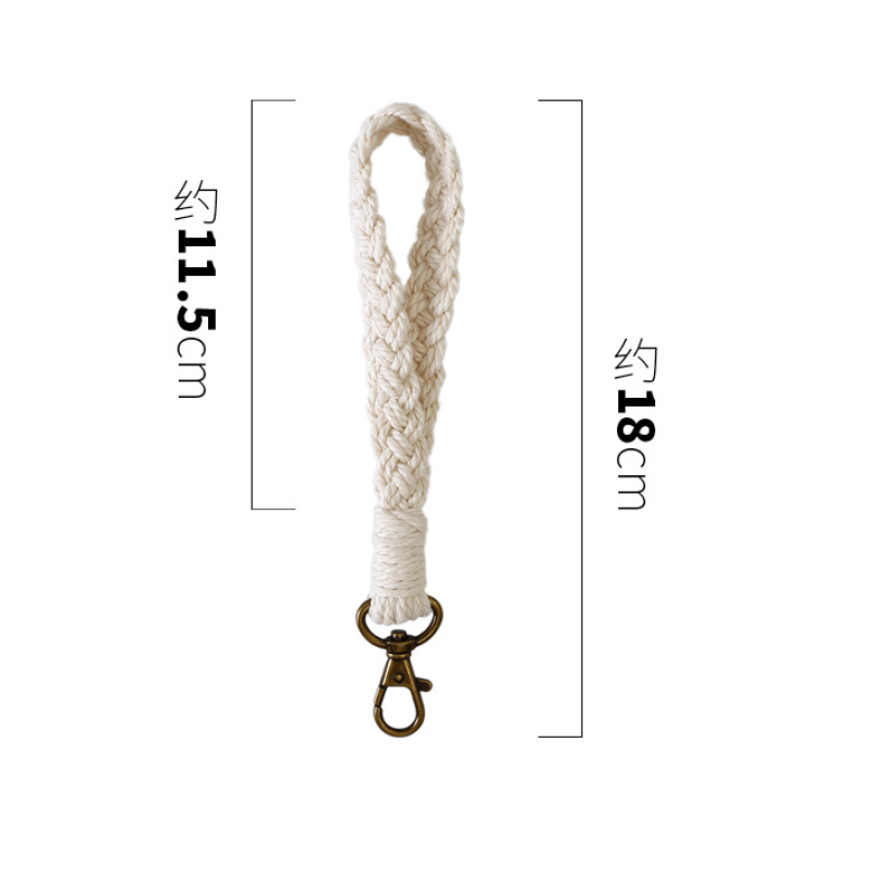 Macrame Keychain Manufacturer - Boho Style Wrist Lanyard
