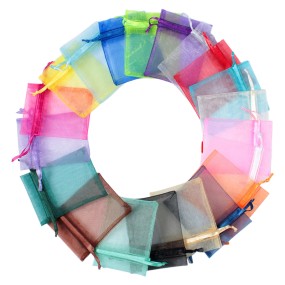 Drawstring Bag Factory - Mesh Storage Bundle for Candy Jewelry