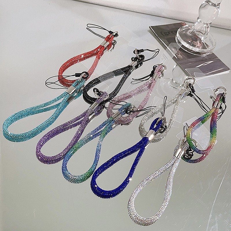 Diamond Lanyard Manufacturer - Rhinestone Wrist Strap Chain