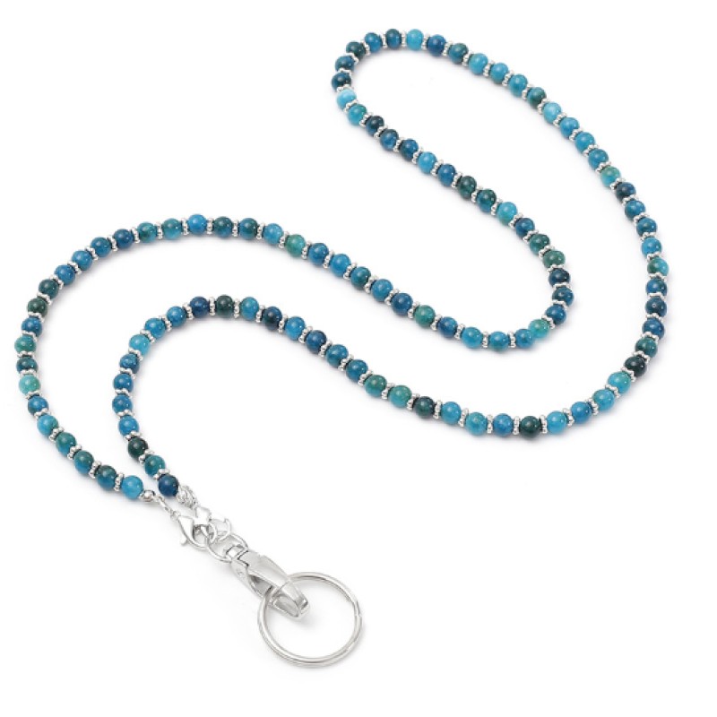 Beaded Lanyard Factory - Natural Stone Neck Strap