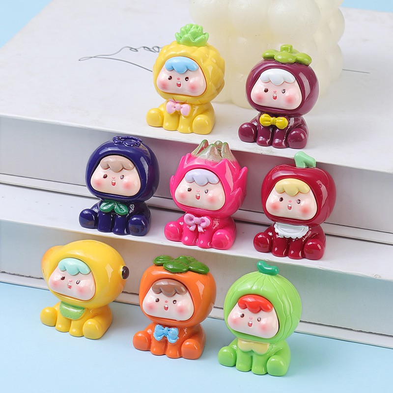 3D Ornament Manufacturer - Fruit Desktop Car Decoration