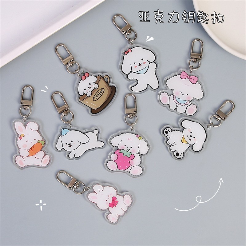 Acrylic Keychain Factory - Custom Transparent Charm accessory