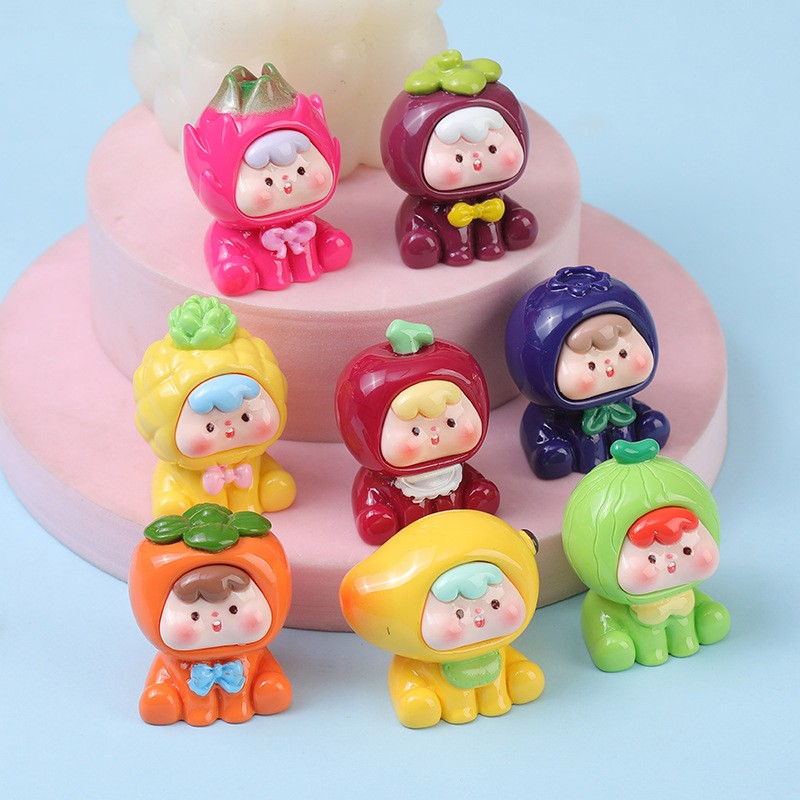 3D Ornament Manufacturer - Fruit Desktop Car Decoration