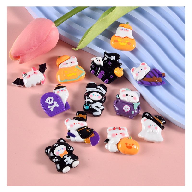Halloween Charms Supplier - OEM Custom Slime Charm Beads