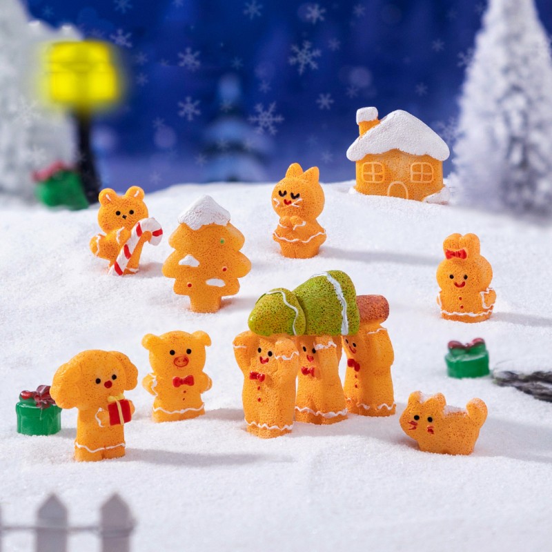 Christmas Ornaments Manufacturer - OEM Custom Mini Resin Figurines