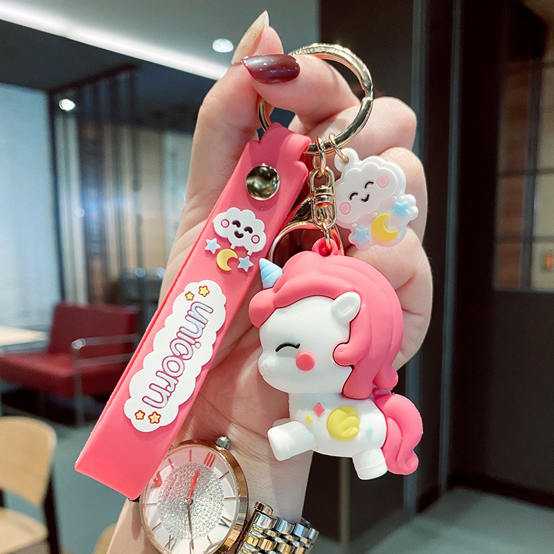 Unicorn Keychain Factory - OEM Custom Kawaii Rubber Pendant