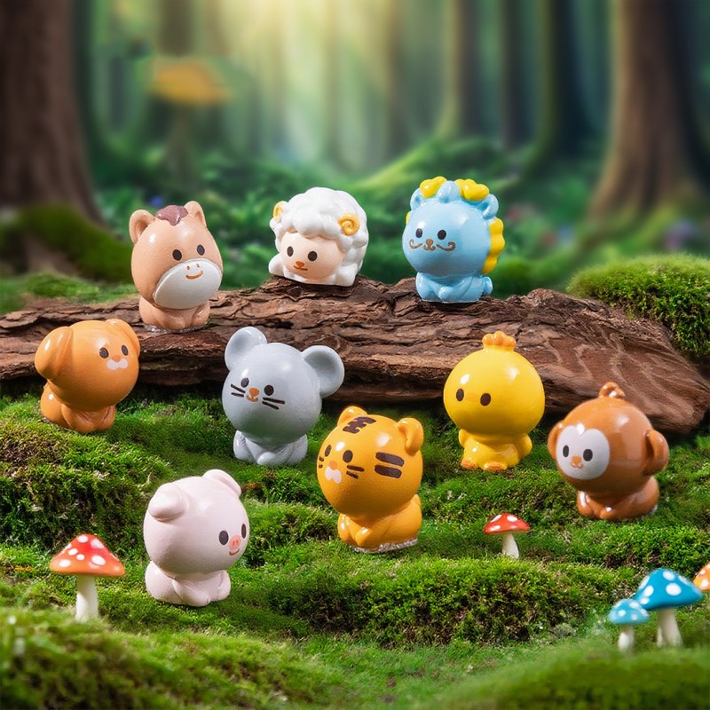 Zodiac Figurines Factory - OEM Custom 12 Animal Miniatures