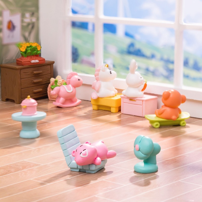 Dollhouse Accessories Factory - OEM Custom Kitchen Bathroom Set