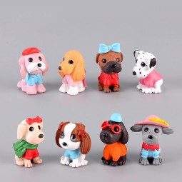 Dog Figurines Supplier - OEM Custom Realistic Puppy Figures