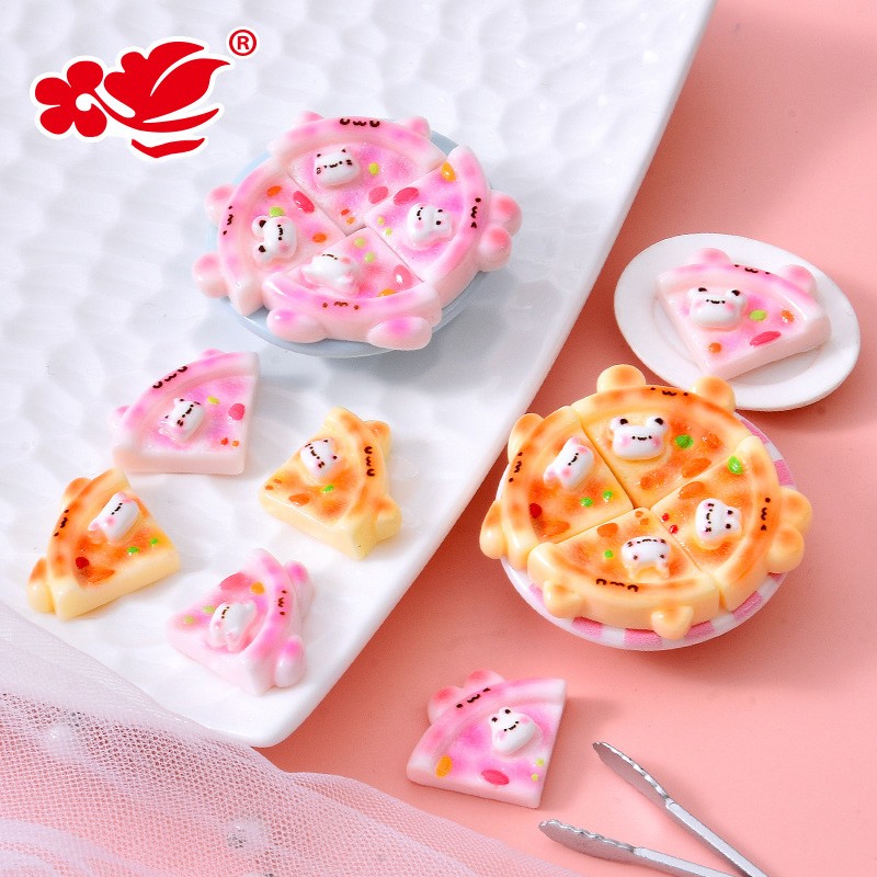 Pizza Charms Factory - OEM Custom Simulated Food Resin