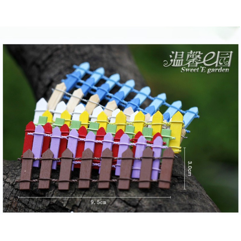 Fairy Garden Fence Factory - OEM Custom Wooden DIY Decor