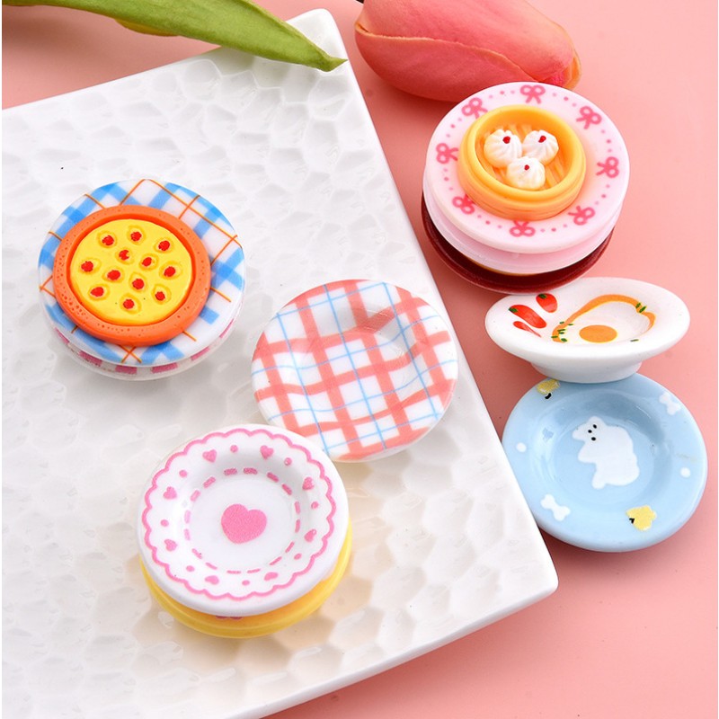 Dollhouse Tableware Manufacturer - OEM Custom Mini Resin Plate