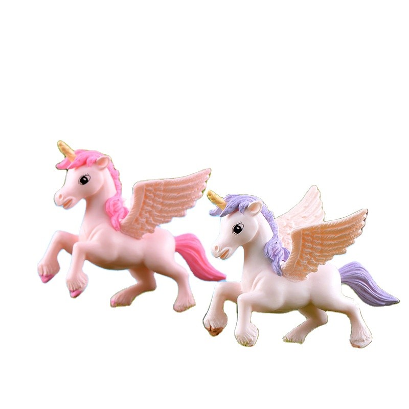 Unicorn Figures Manufacturer - OEM Custom Mini Plastic Crafts