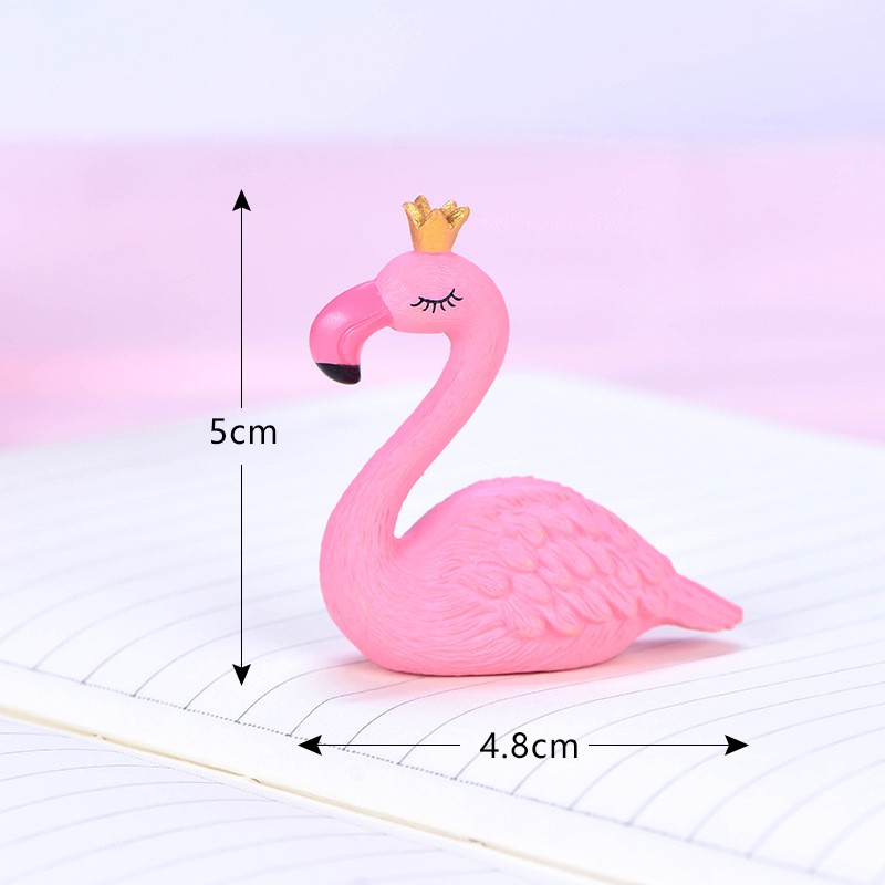 Flamingo Figurines Factory - OEM Custom Crown Pink Design