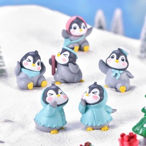 Penguin Figurines Manufacturer - OEM Custom Cake Topper Design
