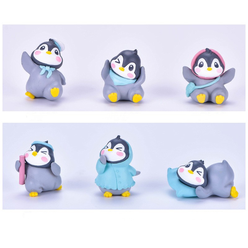 Penguin Figurines Manufacturer - OEM Custom Cake Topper Design