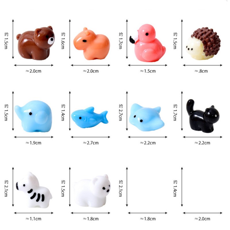 Fairy Garden Accessories Supplier - OEM Custom 22 Styles Animals