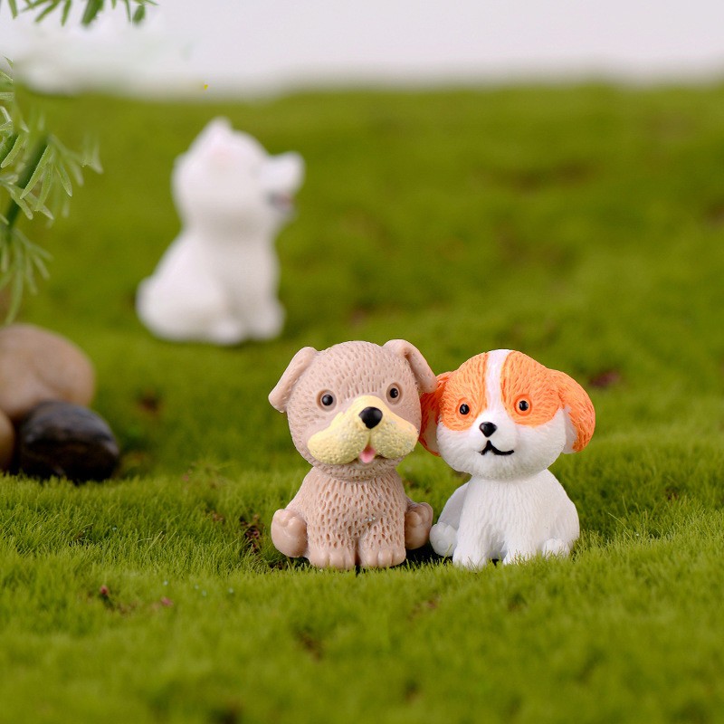 Dog Ornaments Supplier - OEM Custom Mini Resin Crafts