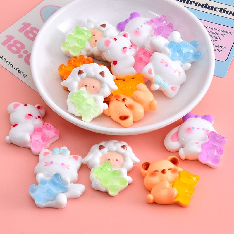 Slime Charms Manufacturer - OEM Custom Kawaii Animals Resin