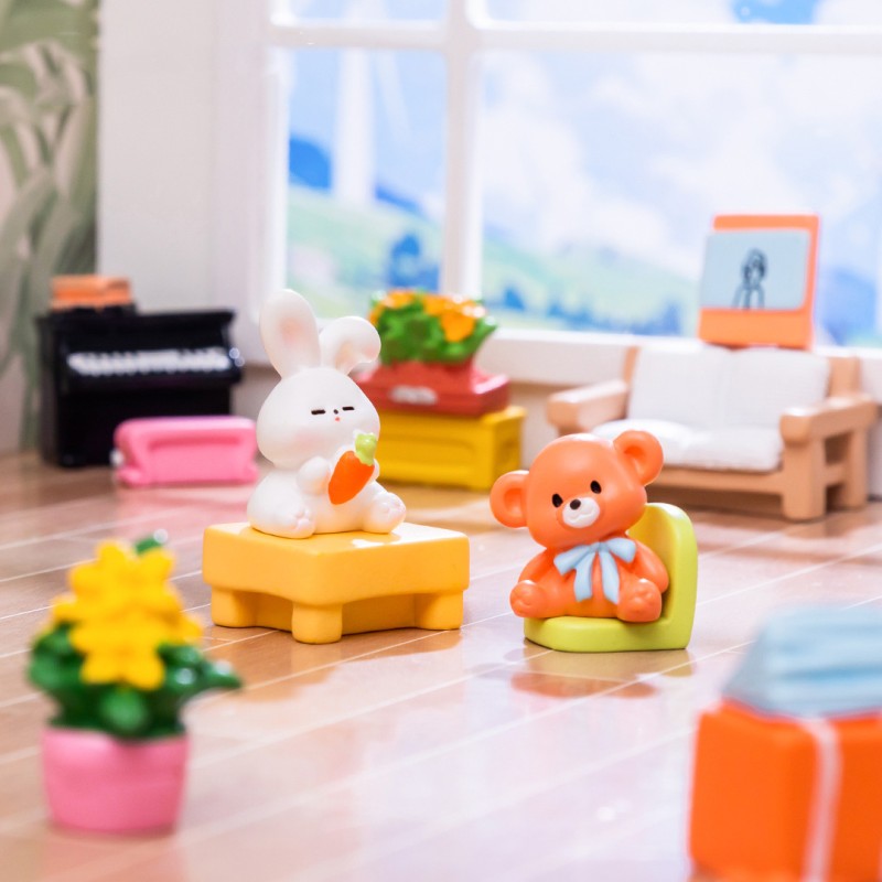 Dollhouse Accessories Factory - OEM Custom Kitchen Bathroom Set