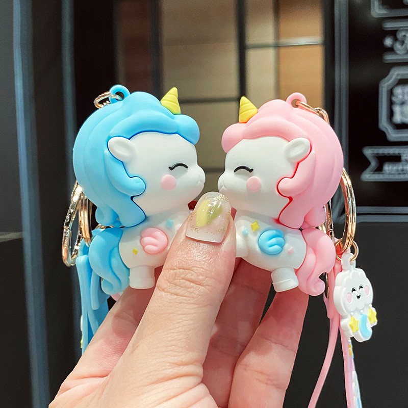 Unicorn Keychain Factory - OEM Custom Kawaii Rubber Pendant