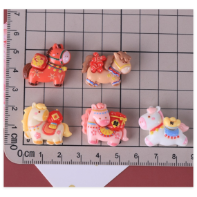 Resin Keychain Manufacturer - OEM Custom Chinese Zodiac Horse Charm