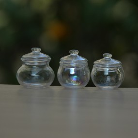 Glass Vial Manufacturer - Colored Bubble Jar Pendant