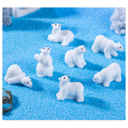 Resin Figurine Factory - 3D Polar Bear Garden Decoration