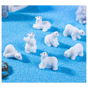 Resin Figurine Factory - 3D Polar Bear Garden Decoration