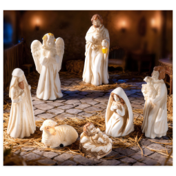 Christmas Ornament Factory - Resin Nativity Scene Figurine