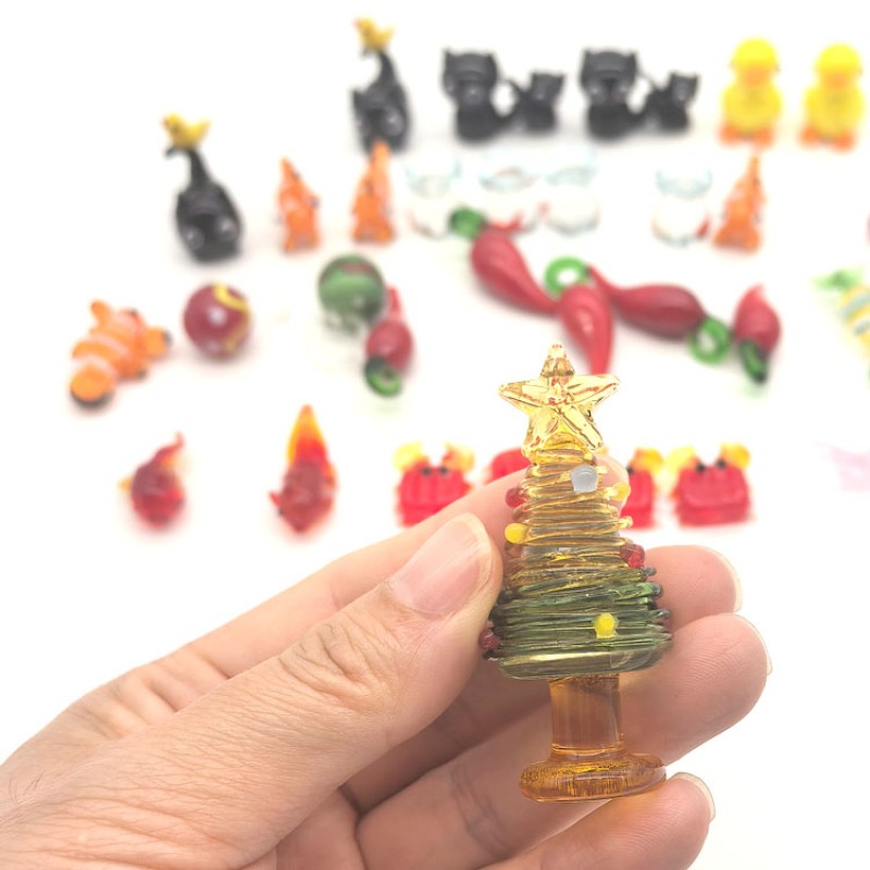 Christmas Ornament Manufacturer - Glass Tree Topper Star